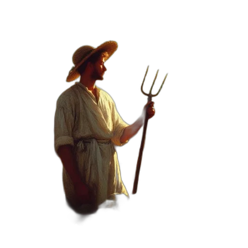 staff, hat, weapon, sword transparent PNG cut-out