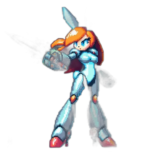 robot, weapon, staff, sword transparent PNG cut-out