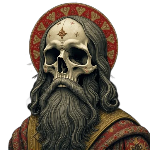face, mask, crown, staff transparent PNG cut-out