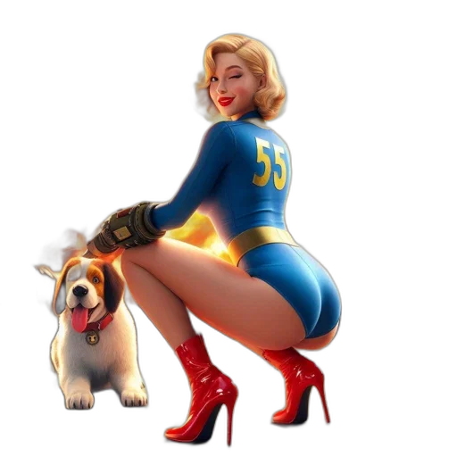 animal, concept art, comic book art, cartoon transparent PNG cut-out