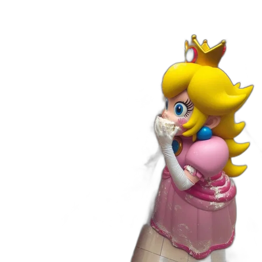 crown, dress, staff, weapon transparent PNG cut-out