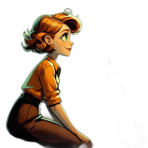 staff, jacket, comic book art, concept art transparent PNG cut-out