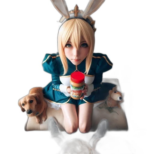 crown, animal, robot, staff transparent PNG cut-out