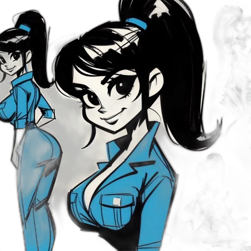 concept art, comic book art, cartoon, anime transparent PNG cut-out