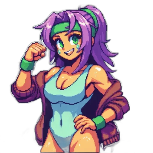 jacket, robot, staff, weapon transparent PNG cut-out