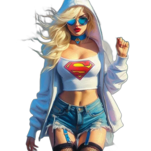 jacket, comic book art, concept art, fantasy art transparent PNG cut-out