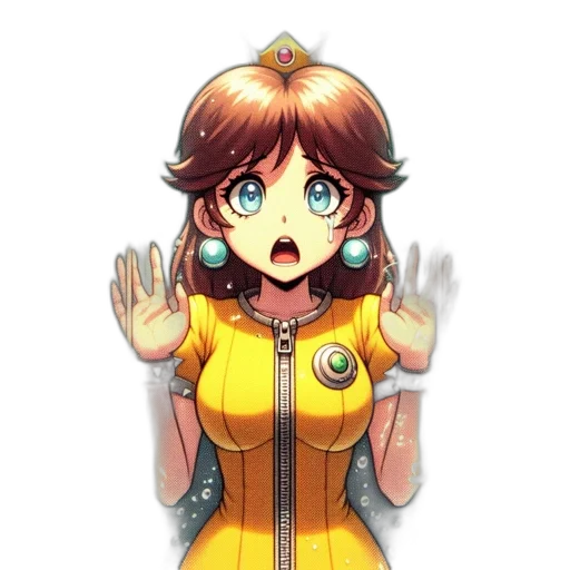 staff, dress, face, robot transparent PNG cut-out