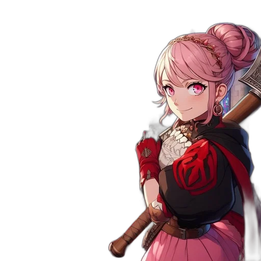 weapon, staff, sword, anime transparent PNG cut-out