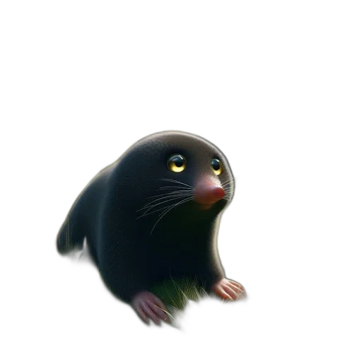 creature, animal, staff, face transparent PNG cut-out