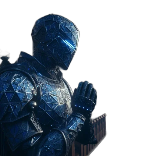 robot, sword, dragon, concept art transparent PNG cut-out