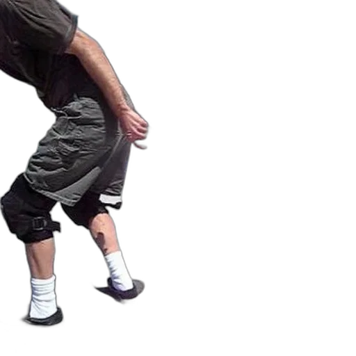 shoes, 3d render, person, wearing transparent PNG cut-out