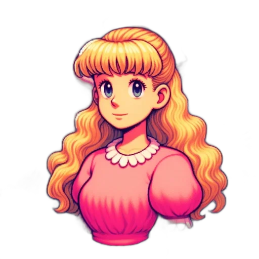 dress, hair, crown, face transparent PNG cut-out