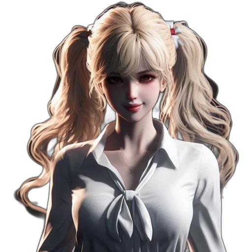 face, staff, dress, concept art transparent PNG cut-out