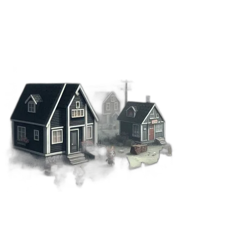 building, furniture, concept art, 3d render transparent PNG cut-out