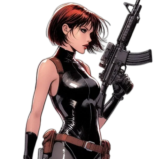 weapon, comic book art, concept art, cartoon transparent PNG cut-out