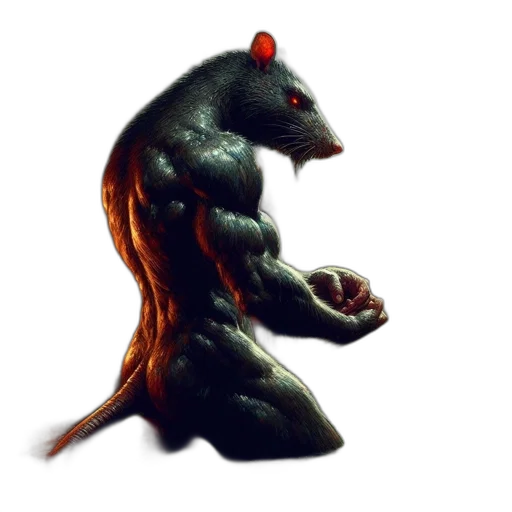 creature, animal, hair, dragon transparent PNG cut-out