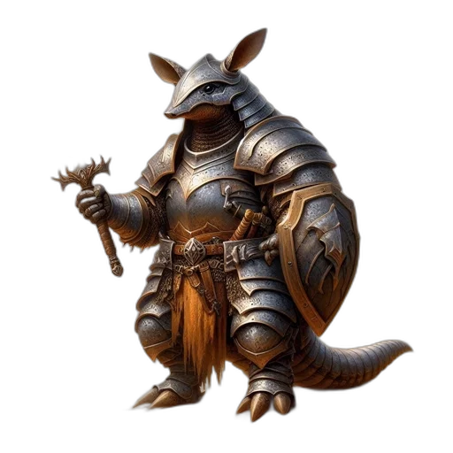 dragon, staff, sword, creature transparent PNG cut-out
