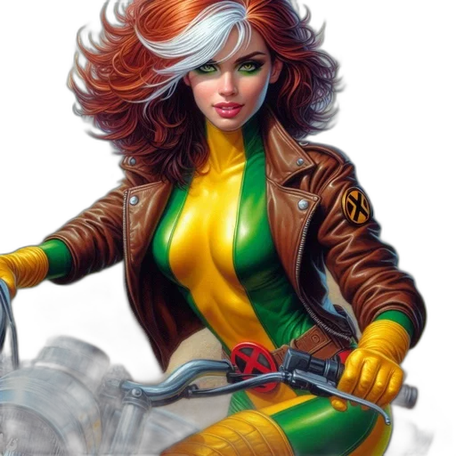 jacket, comic book art, concept art, fantasy art transparent PNG cut-out