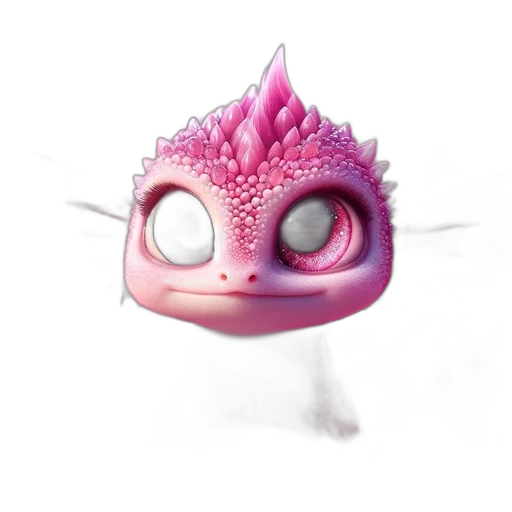 mask, creature, crown, dragon transparent PNG cut-out