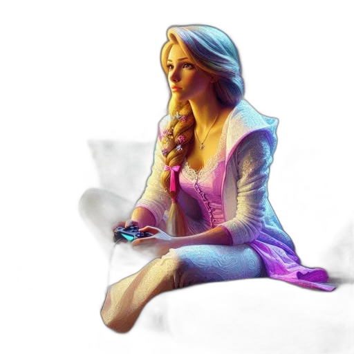 dress, fantasy art, concept art, pixel art transparent PNG cut-out