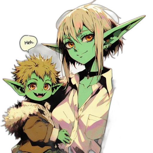mask, staff, anime, fantasy art transparent PNG cut-out