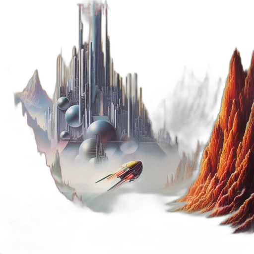 dragon, creature, robot, hair transparent PNG cut-out