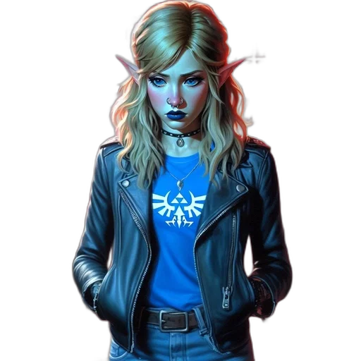 jacket, face, staff, concept art transparent PNG cut-out