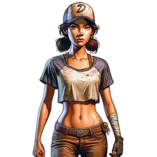 comic book art, concept art, fantasy art, pixel art transparent PNG cut-out