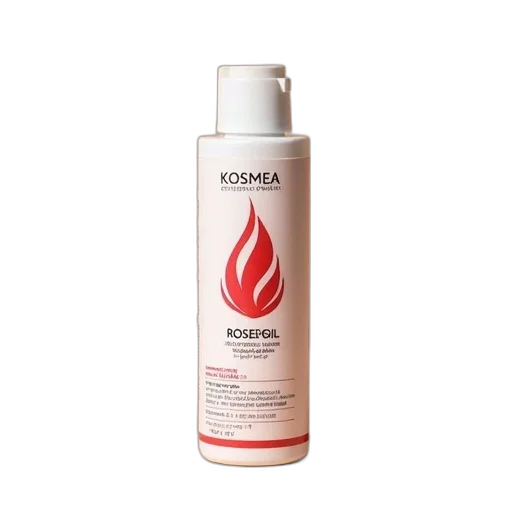 bottle, kosmea, certified, organic transparent PNG cut-out
