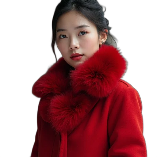 jacket, face, photorealistic, oil painting transparent PNG cut-out