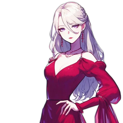 dress, staff, crown, mask transparent PNG cut-out