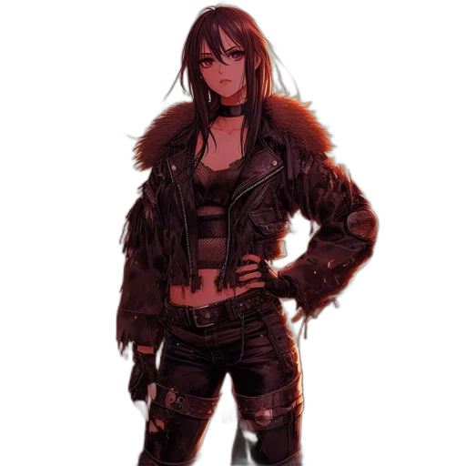 jacket, weapon, animal, concept art transparent PNG cut-out