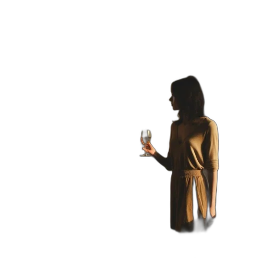 bottle, dress, staff, jacket transparent PNG cut-out