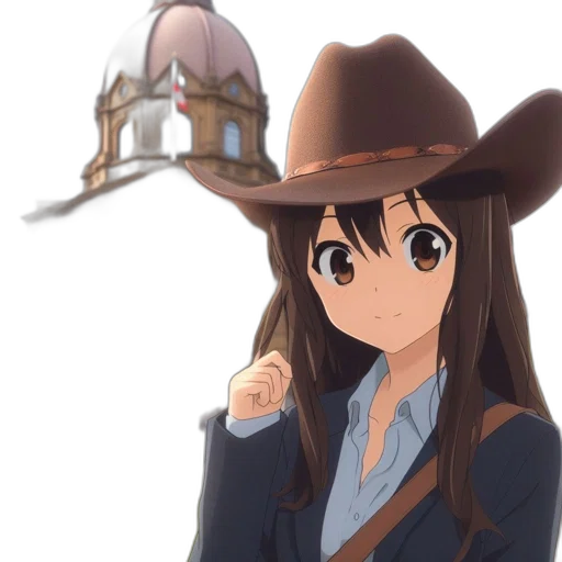 hat, weapon, staff, robot transparent PNG cut-out