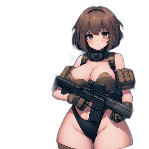 weapon, dress, robot, animal transparent PNG cut-out