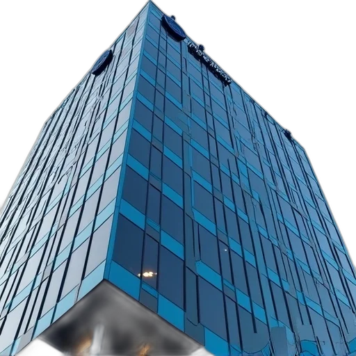 building, umbrella, 3d render, photorealistic transparent PNG cut-out