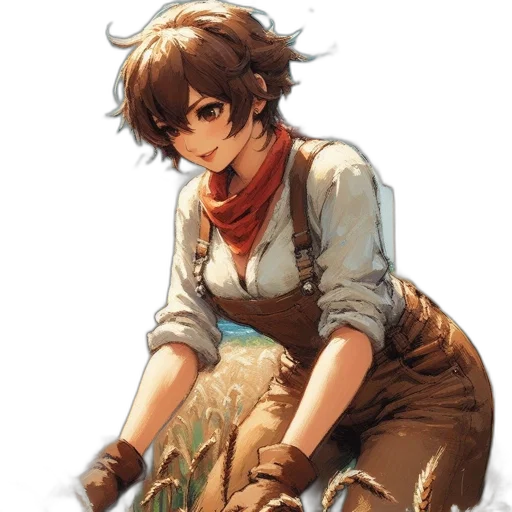staff, weapon, dress, animal transparent PNG cut-out