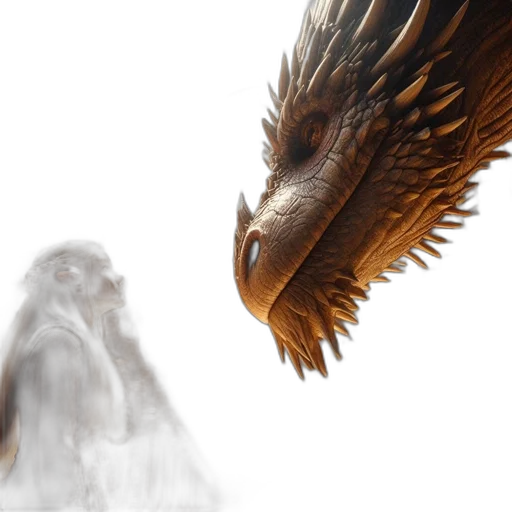 dragon, creature, animal, fantasy art transparent PNG cut-out