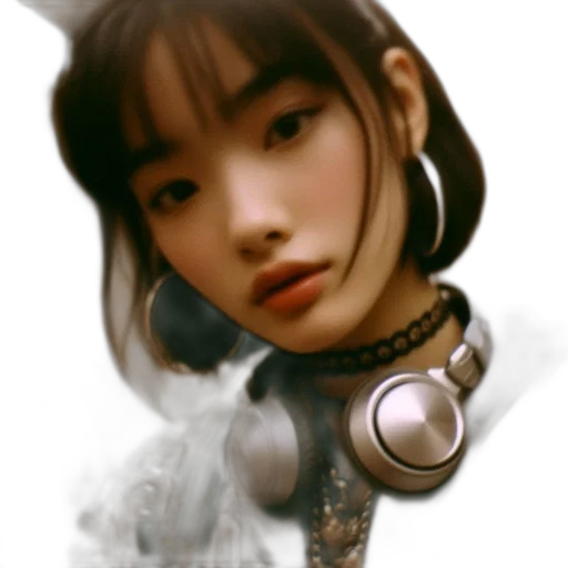robot, jewelry, face, staff transparent PNG cut-out
