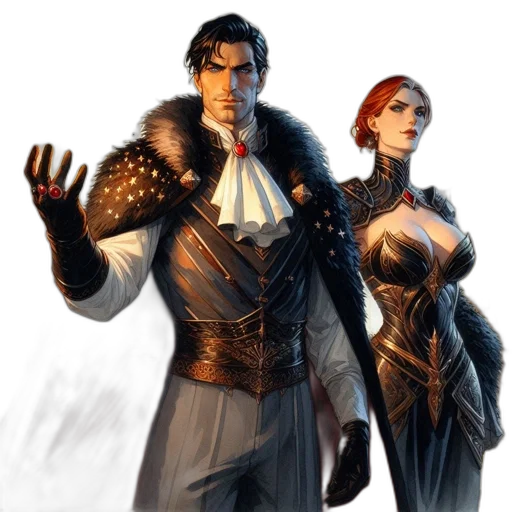 concept art, fantasy art, comic book art, pixel art transparent PNG cut-out