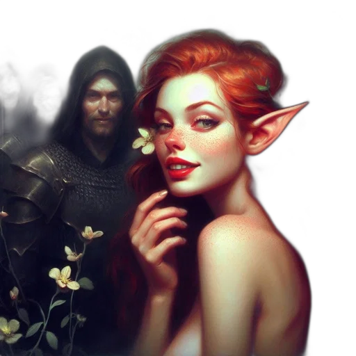 fantasy art, concept art, photorealistic, pixel art transparent PNG cut-out