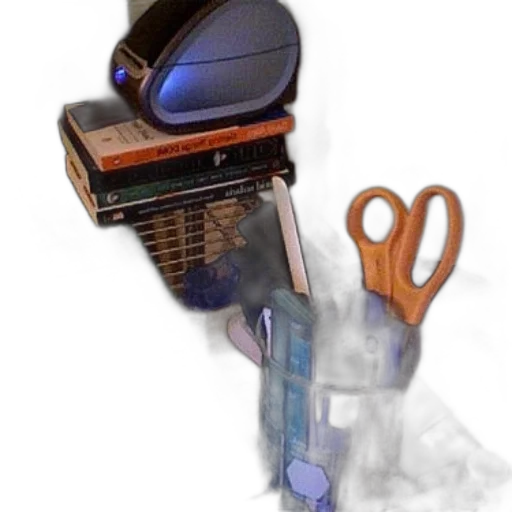 staff, robot, mask, weapon transparent PNG cut-out
