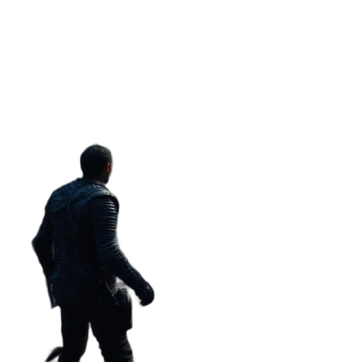 jacket, robot, staff, shoes transparent PNG cut-out