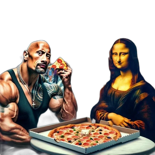 food, comic book art, concept art, pixel art transparent PNG cut-out