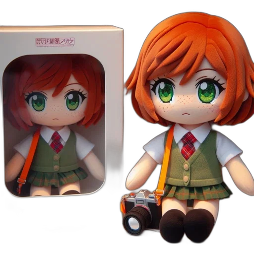 3d render, concept art, anime, cartoon transparent PNG cut-out