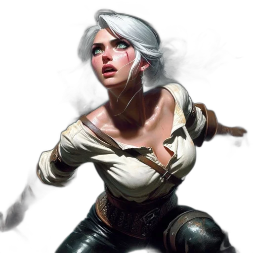 face, weapon, concept art, fantasy art transparent PNG cut-out