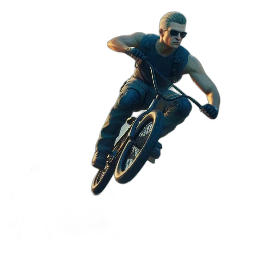 concept art, 3d render, photorealistic, pixel art transparent PNG cut-out
