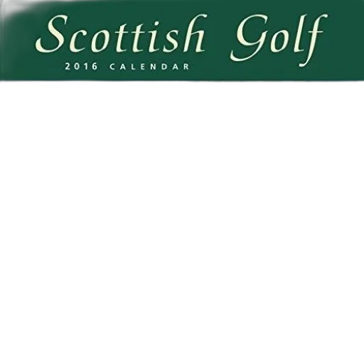 scottish, golf, 2016, calendar transparent PNG cut-out