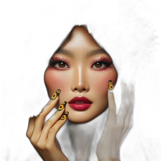 face, mask, jewelry, crown transparent PNG cut-out