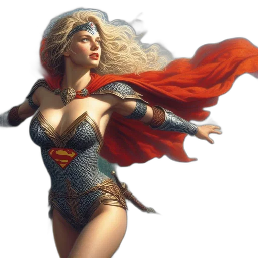 comic book art, fantasy art, concept art, photorealistic transparent PNG cut-out